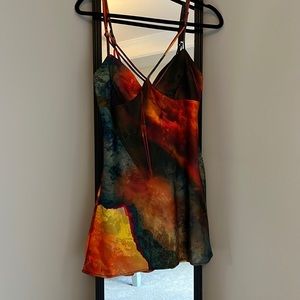 NWT Urban Outfitters Colorful Strappy Dress